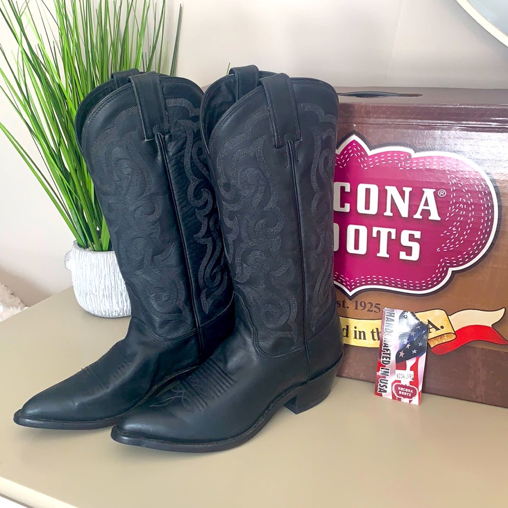 Women’s Nocona black cowboy boots